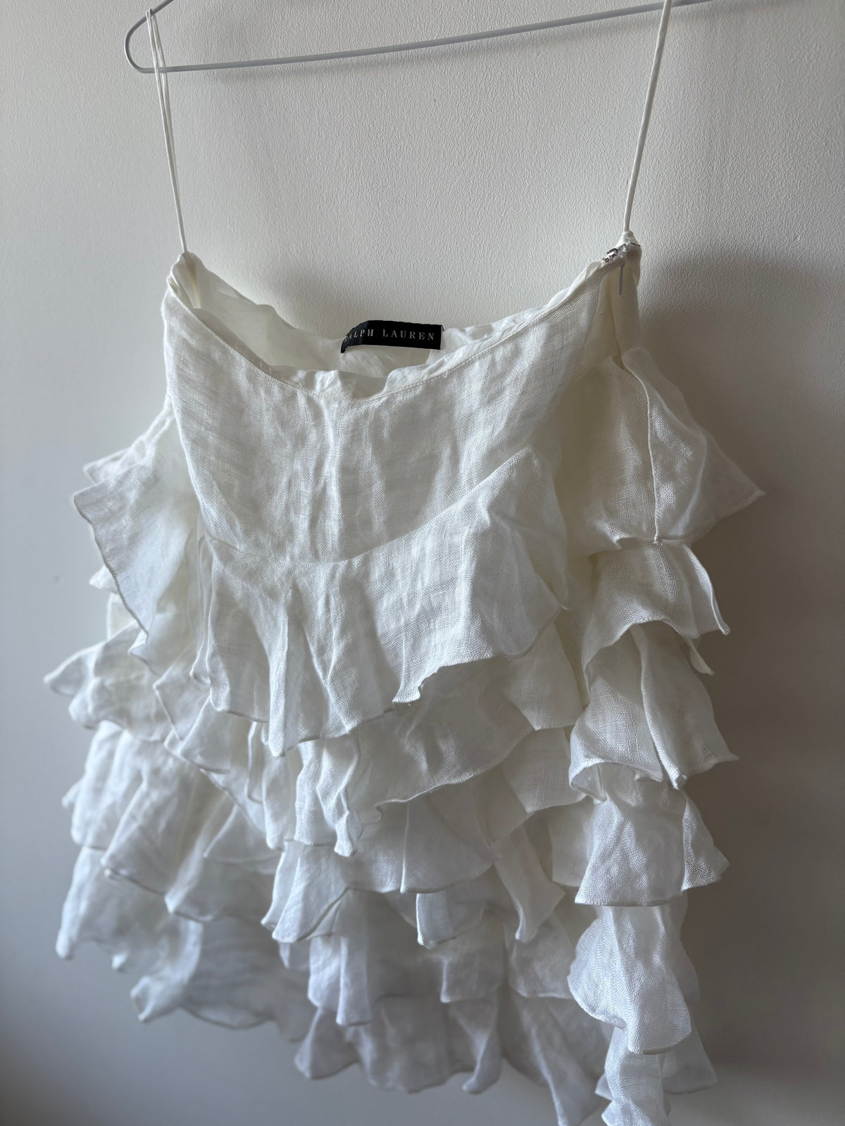 Ralph Lauren Black Label Linen Skirt