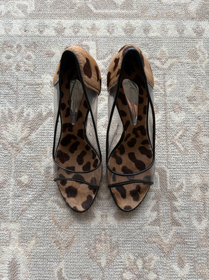 Giuseppe Zanotti Pony Hair heels