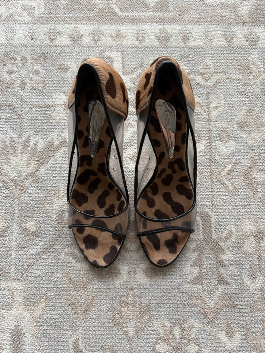 Giuseppe Zanotti Pony Hair heels