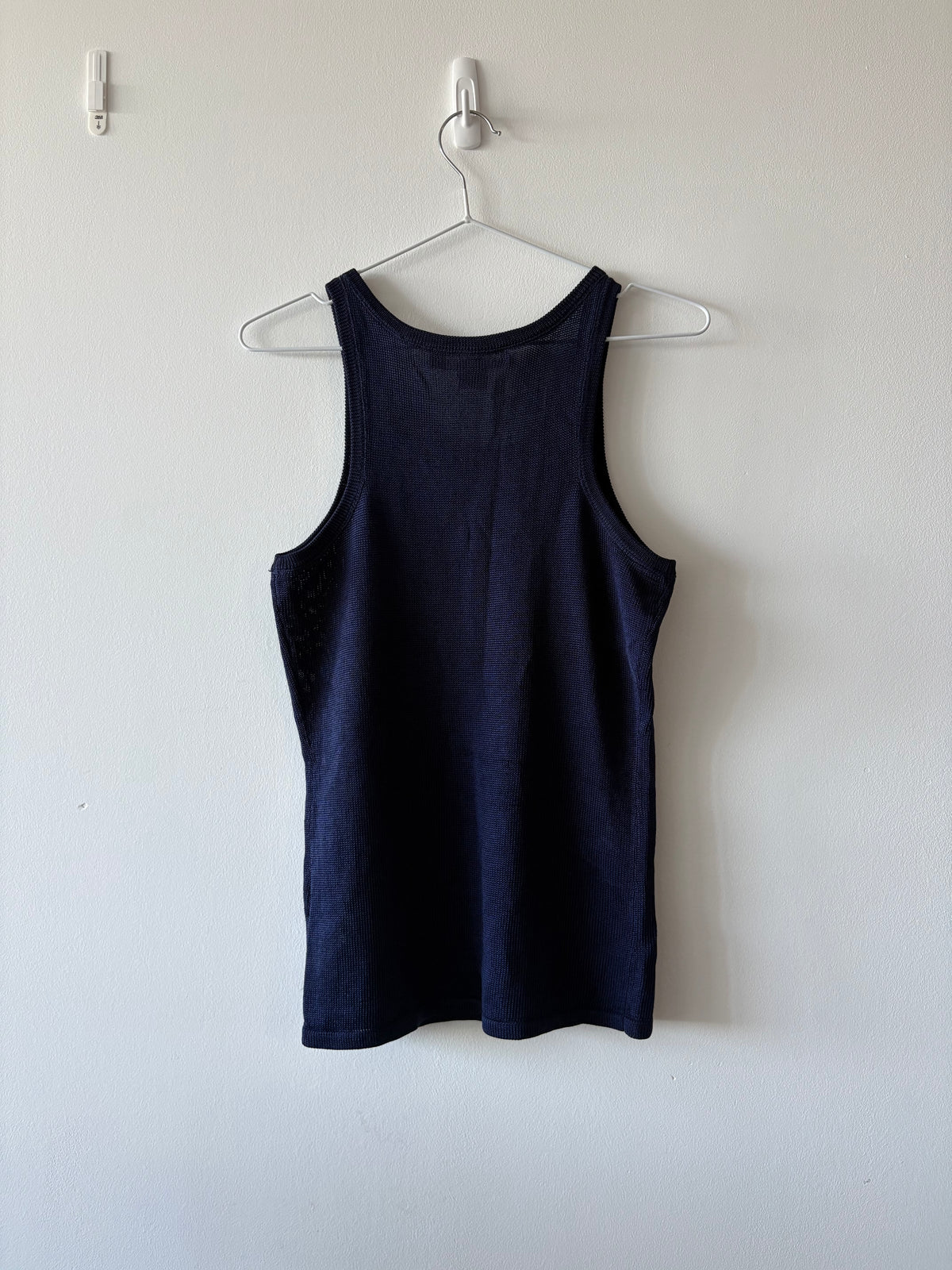 Ralph Lauren Black Label Navy Knit Tank