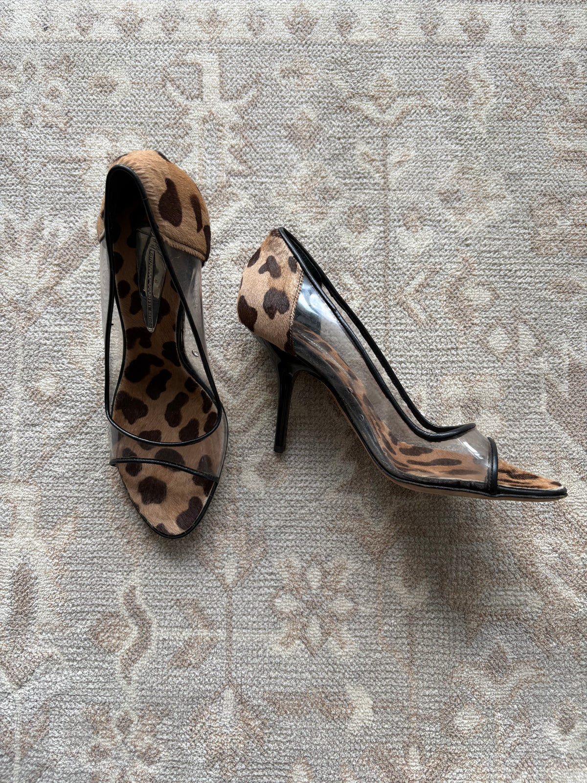 Giuseppe Zanotti Pony Hair heels