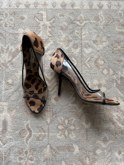 Giuseppe Zanotti Pony Hair heels