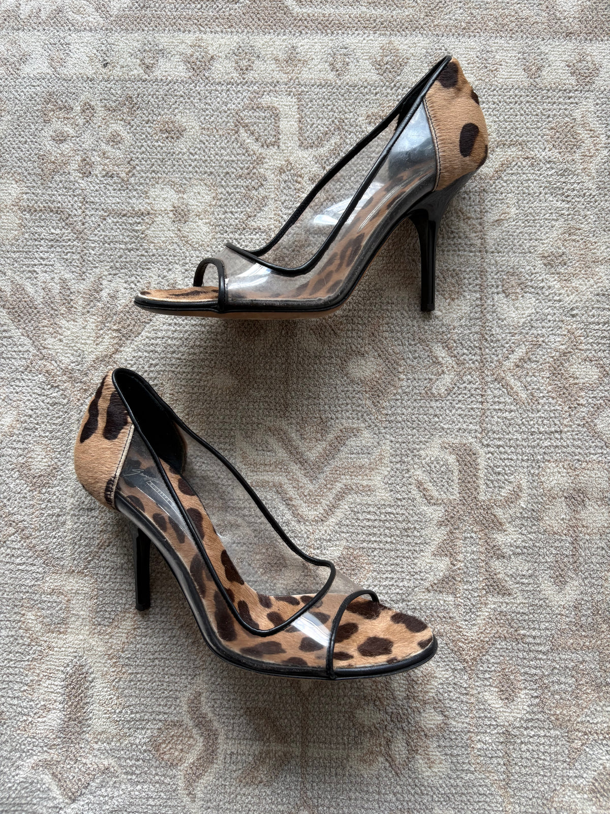 Giuseppe Zanotti Pony Hair heels