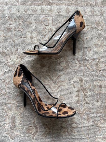 Giuseppe Zanotti Pony Hair heels